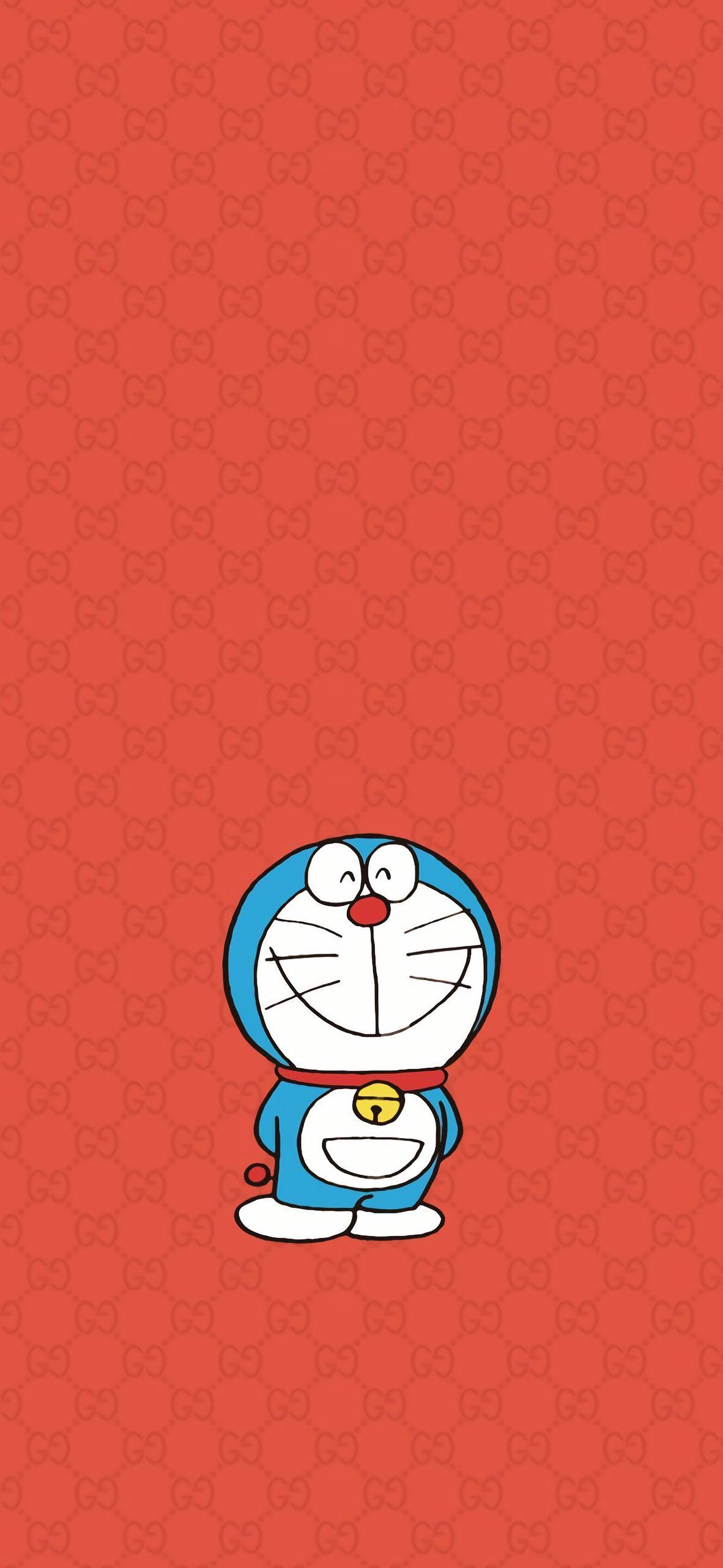 机器猫钩针手机壁纸壁纸预览