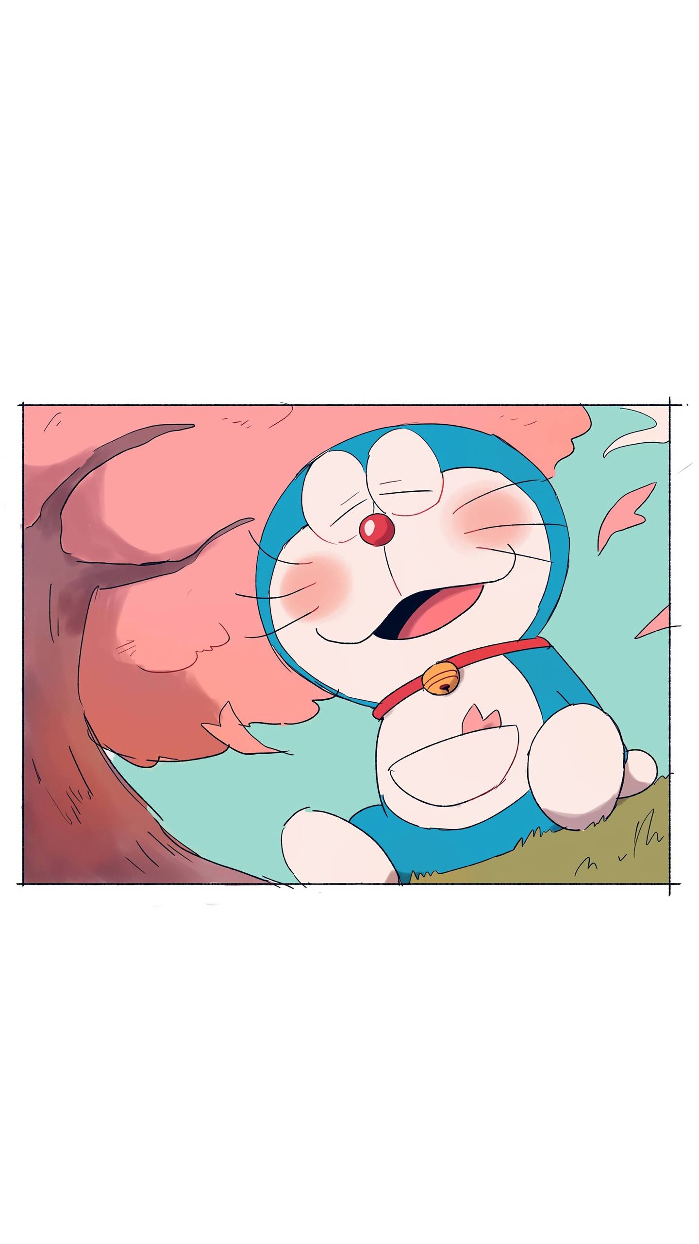 情侣手机壁纸机器猫图片壁纸预览