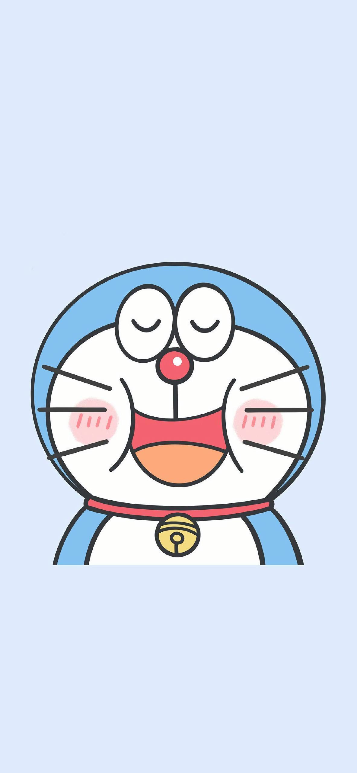 黑机器猫手机壁纸壁纸预览